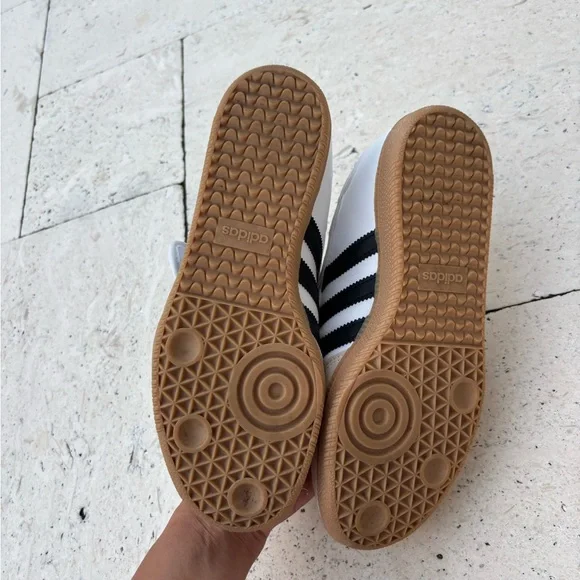 Adidas Samba Jane white/alumina/black US 8.5 - Picture 5 of 6